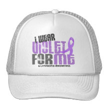 Hodgkins Lymphoma I Wear Violet For ME 6.2 Trucker Hats