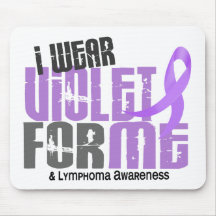 Hodgkins Lymphoma I Wear Violet For ME 6.2 Mouse Mat