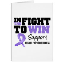 Hodgkin's Lymphoma In The Fight To Win Card
