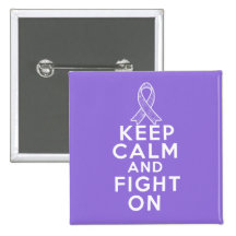 Hodgkins Lymphoma Keep Calm and Fight On Pins