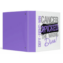 Hodgkins Lymphoma Picked The Wrong Diva Binder by cancerapparel Hodgkins Lymphoma Picked The Wrong Diva Binder