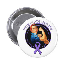 Hodgkin's Lymphoma Rosie The Riveter We Can Do It Pin