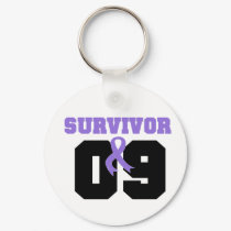 Hodgkins Lymphoma Survivor 09 Years keychains by cancerapparel Hodgkins Lymphoma Survivor 09 Years keychains