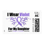 Hodgkins Lymphoma Tribal Ribbon For My Daughter stamps