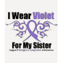 Hodgkins Lymphoma Tribal Ribbon For My Sister Tee Shirts