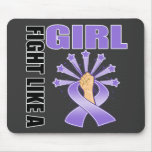 Hodgkin's Lymphoma Victory Fight Like A Girl mousepads