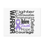 Hodgkins Lymphoma Warrior Collage Post Card