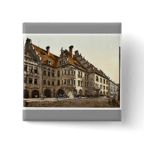 Hofbrauhaus, Munich, Bavaria, Germany classic Phot Pinback Button