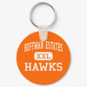 Hoffman Estates - Hawks - High - Hoffman Estates keychains
