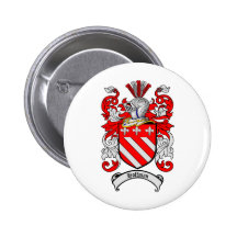 HOFFMAN FAMILY CREST -  HOFFMAN COAT OF ARMS PINBACK BUTTON