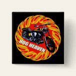 Hog Heaven Biker T shirts Gifts Pin