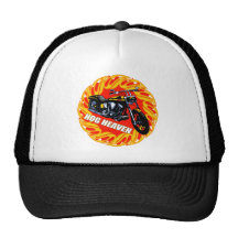 Hog Heaven Biker T shirts Gifts Mesh Hats