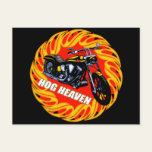 Hog Heaven Biker T shirts Gifts Post Card