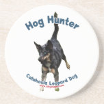 Hog Hunter Catahoula Dog Beverage Coasters
