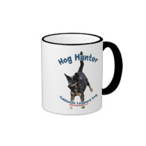 Hog Hunter Catahoula Dog mugs
