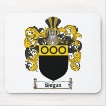 HOGAN FAMILY CREST - HOGAN COAT OF ARMS mousepads by heraldics HOGAN FAMILY CREST - HOGAN COAT OF ARMS mousepads