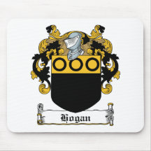 Hogan Family Crest Mouse Pads