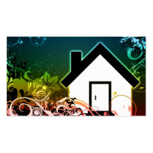 hogar de alta fidelidad tarjeta de visita