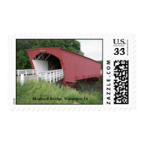 Hogback Bridge  Winterset, IA postage