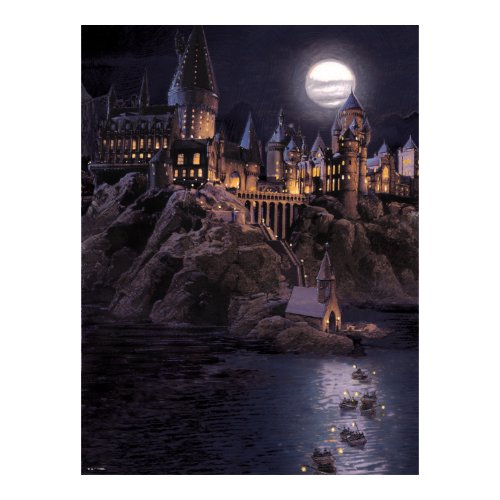 Hogwarts Boats To Castle print