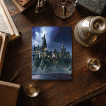 Hogwarts Castle At Night Post Card