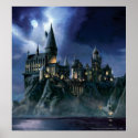 Hogwarts Castle At Night print