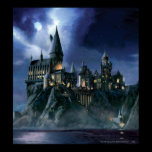 Hogwarts Castle At Night posters