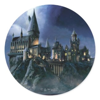 Hogwarts Castle At Night sticker