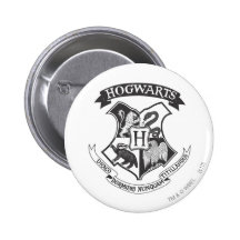 Hogwarts Crest 2 Pinback Button