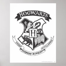 Hogwarts Crest 2 Posters