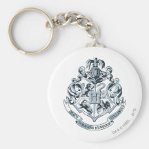 Hogwarts Crest Blue Keychains