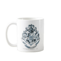 Hogwarts Crest Blue Coffee Mugs