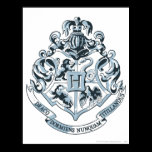Hogwarts Crest Blue posters