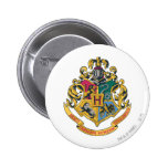 Hogwarts Crest Full Color Button