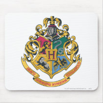 Hogwarts Crest Full Color Mouse Pad