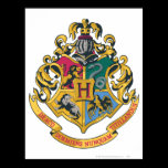 Hogwarts Crest Full Color posters