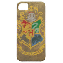 Hogwarts Crest Painted iPhone 5 Covers