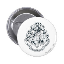 Hogwarts Crest Pinback Button