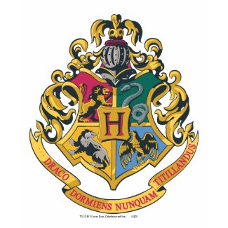 Hogwarts Four Houses Crest shirt