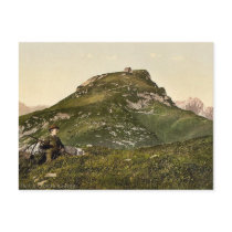 Hohen-Kasten, view, Appenzell, Switzerland vintage Post Cards