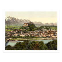 Hohensalzburg Castle, Salzburg, Austria Post Card