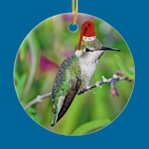 HoHoHo Hummingbird ornaments