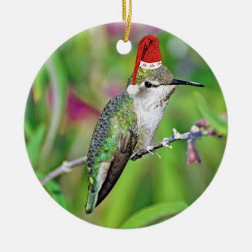 hohoho hummingbird double sided ceramic round christmas hohoho hummingbird double sided ceramic round christmas