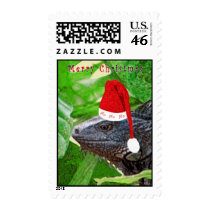 HoHoHo Iguana postage