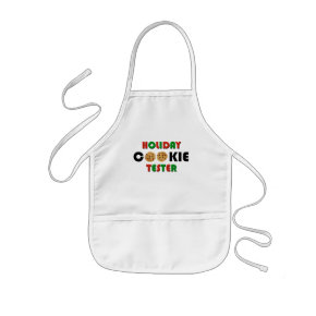Hoilday Cookie Tester Apron (kids) apron