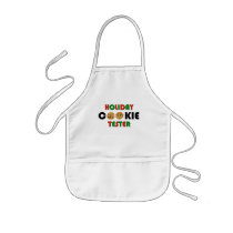 Hoilday Cookie Tester Apron (kids)