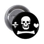 Hoist the Pirate Colors! Button