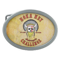 Hoka Hey Pewter Belt Buckle