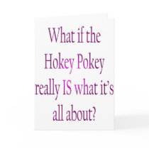 hokey pokey christmas card