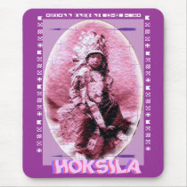 HOKSILA ~means 'boy' in (Sioux) Lakhotah mousepads